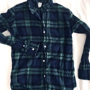Gap flannel button down sz 12 boys